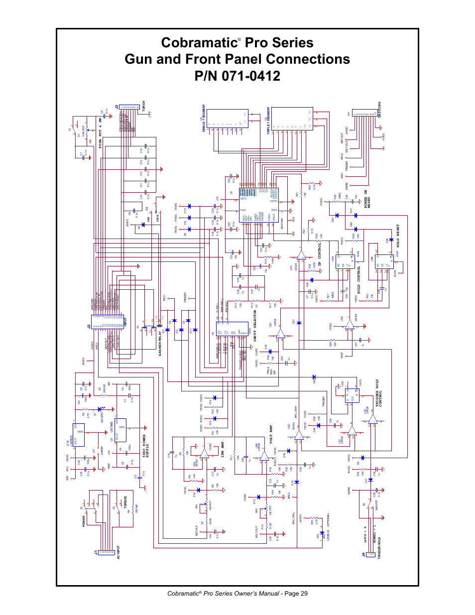 Cobramatic, Pro series owner’s manual - page 29 | MK Products MK Cobramatic Pro Series User Manual | Page 36 / 43