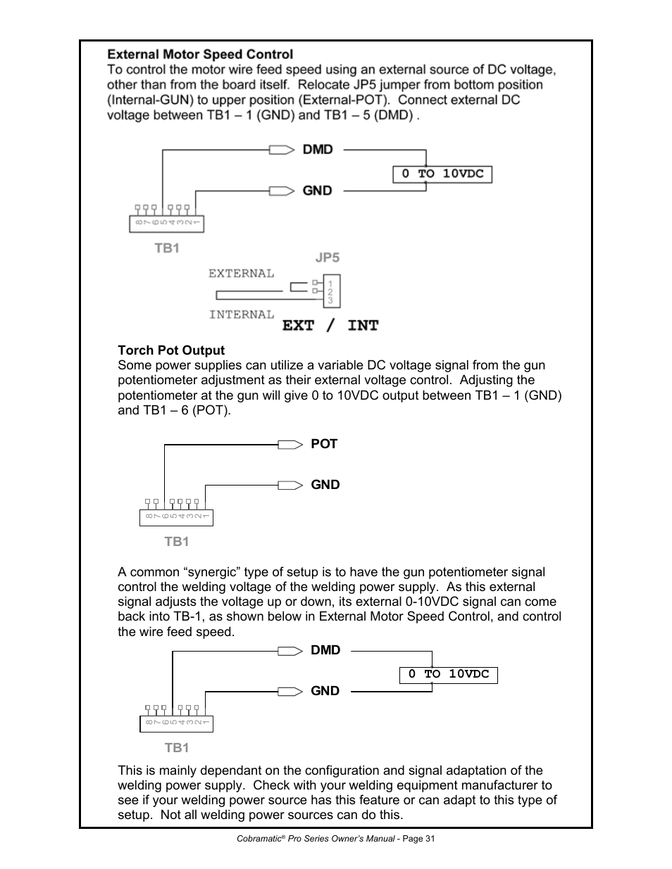 MK Products MK Cobramatic Pro Series User Manual | Page 38 / 43