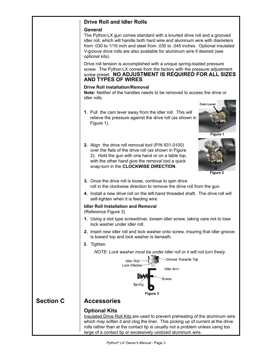 MK Products Python LX Torch User Manual | Page 10 / 37