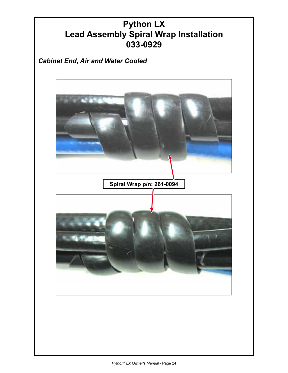 MK Products Python LX Torch User Manual | Page 31 / 37