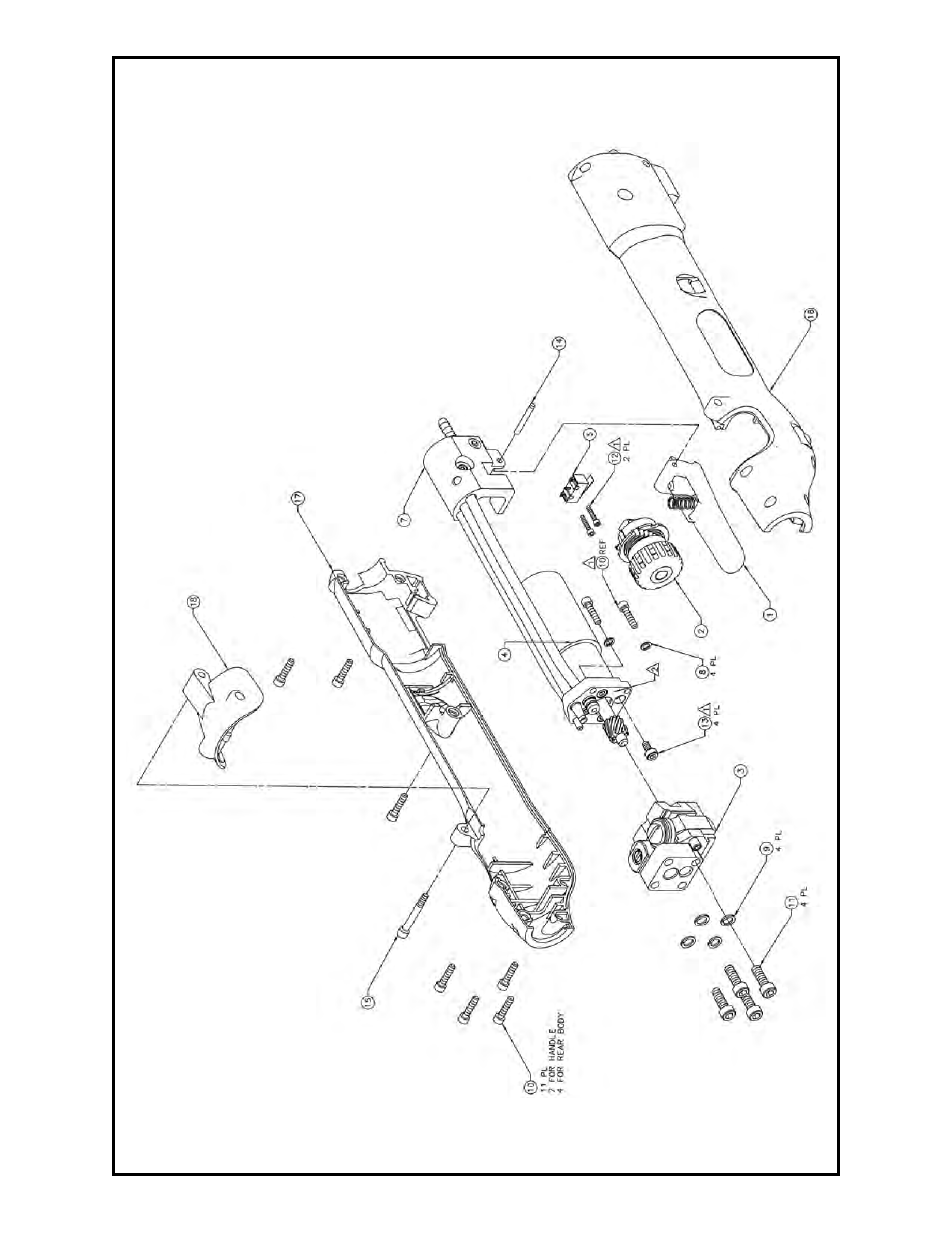 Cobra, Sx exploded view | MK Products Cobra SX User Manual | Page 18 / 28