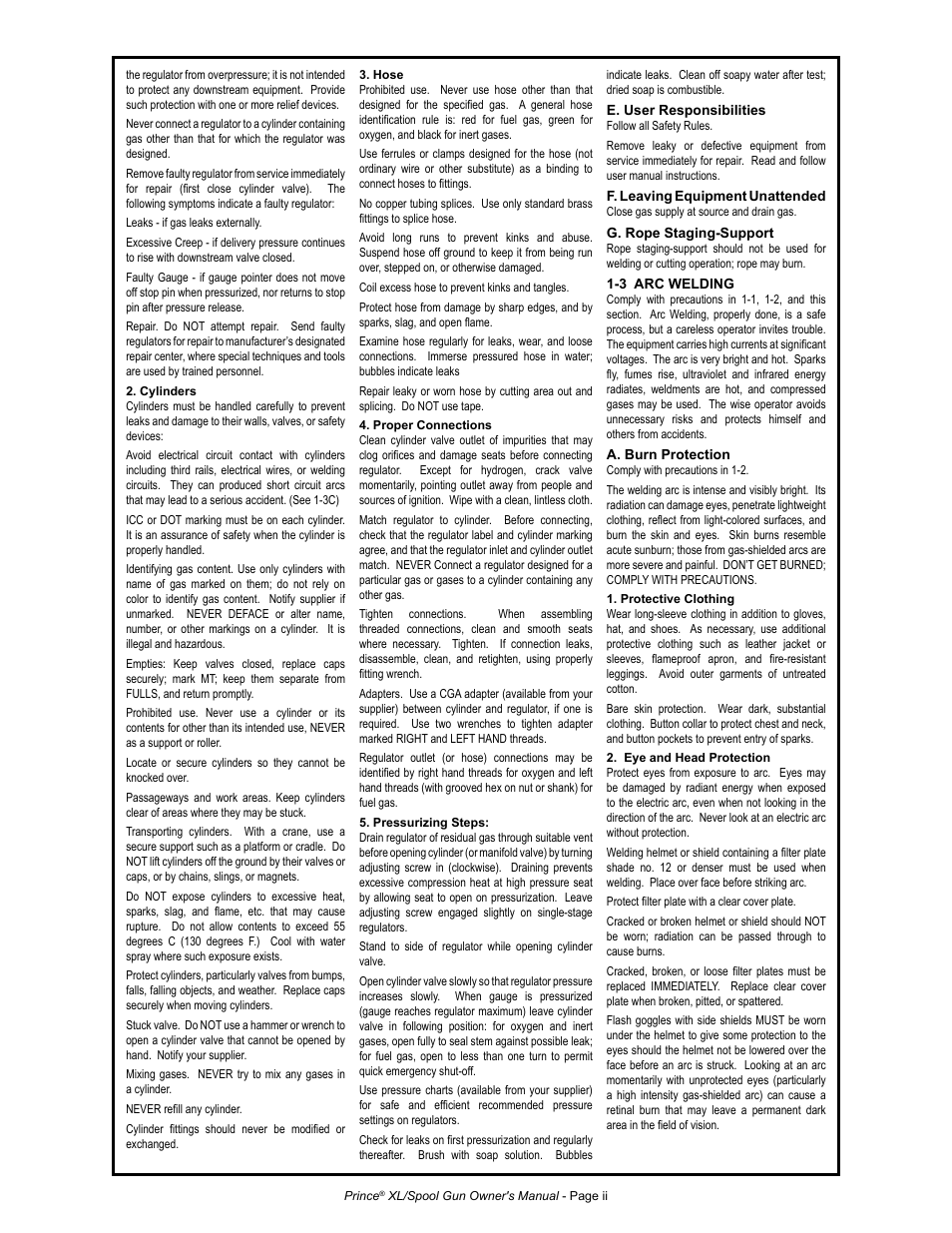 MK Products Prince XL User Manual | Page 5 / 41