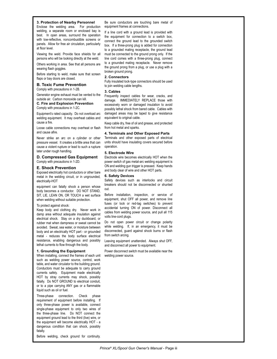 MK Products Prince XL User Manual | Page 6 / 41