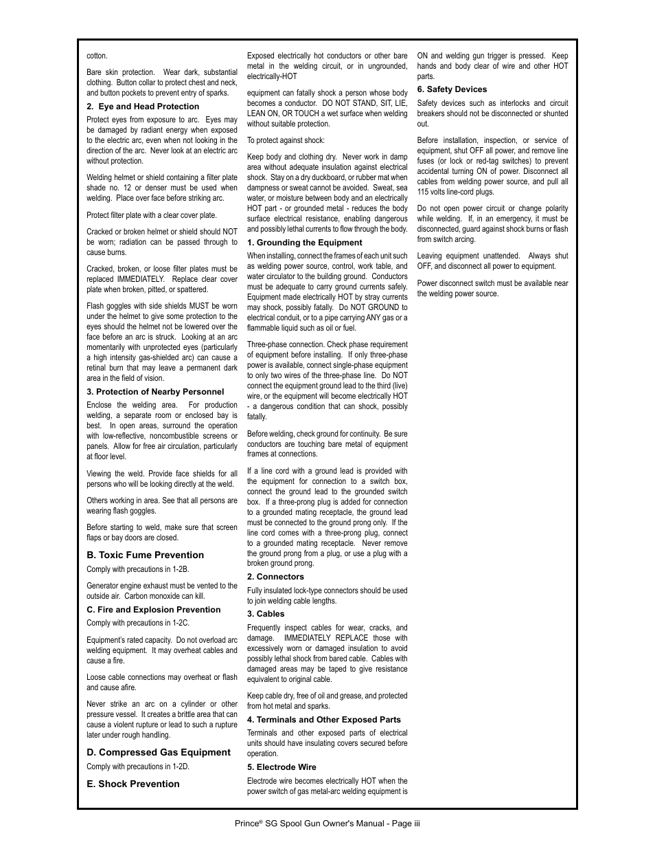 MK Products Prince SG User Manual | Page 7 / 30