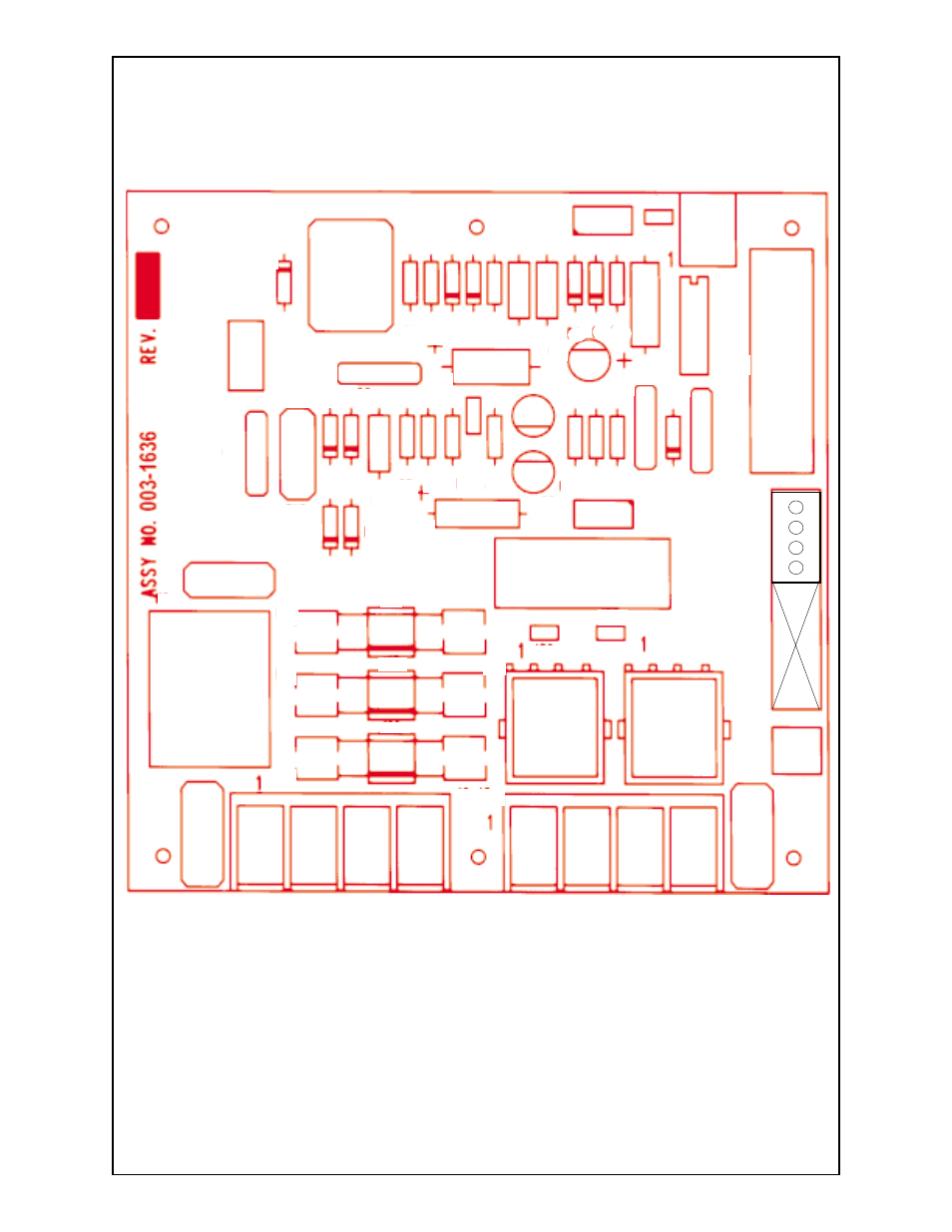 Section 15 main p.c. board parts placement | MK Products WC-1-110 User Manual | Page 18 / 26