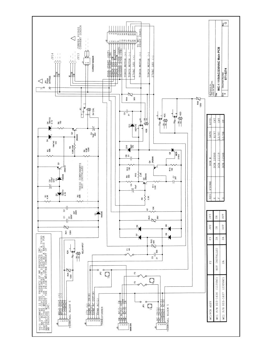 MK Products WC-1-110 User Manual | Page 23 / 26