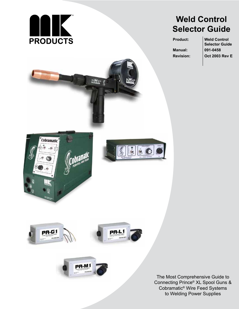 MK Products Weld Control User Manual | 45 pages