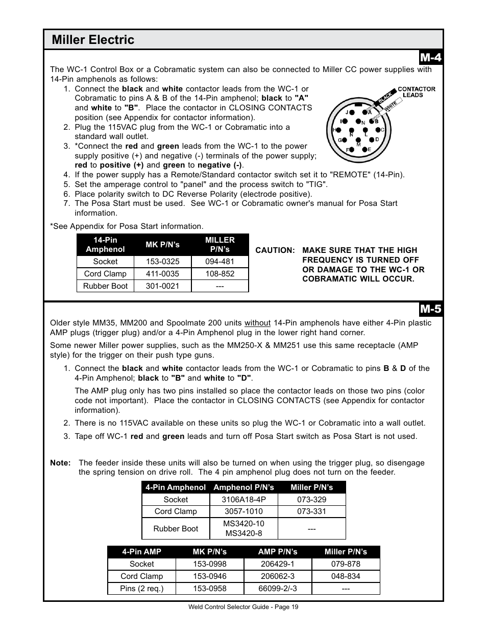 Miller electric | MK Products Weld Control User Manual | Page 26 / 45