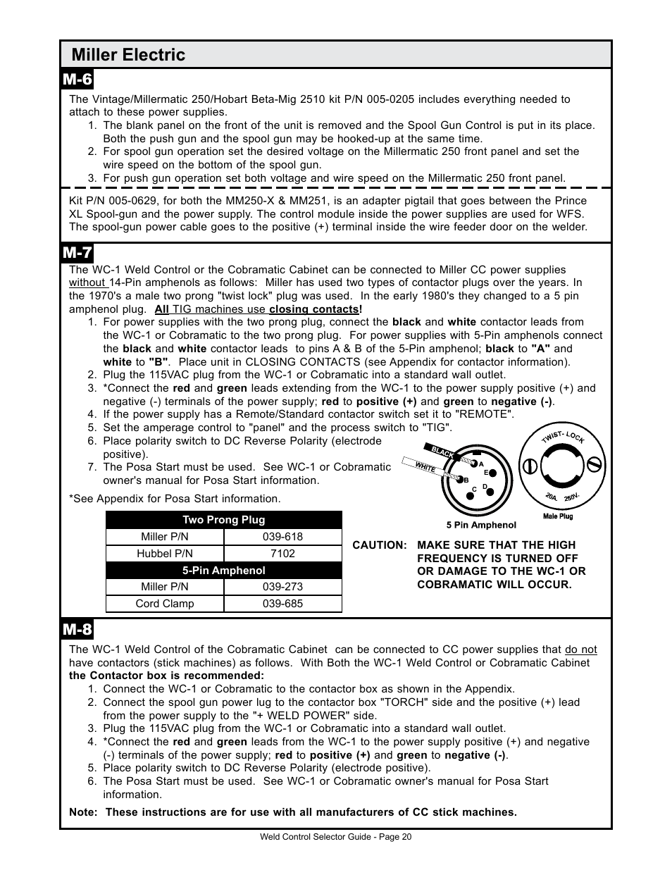 Miller electric | MK Products Weld Control User Manual | Page 27 / 45