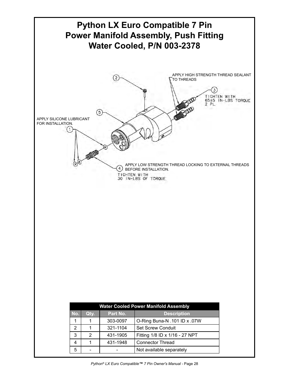 MK Products Python LX Euro User Manual | Page 35 / 41