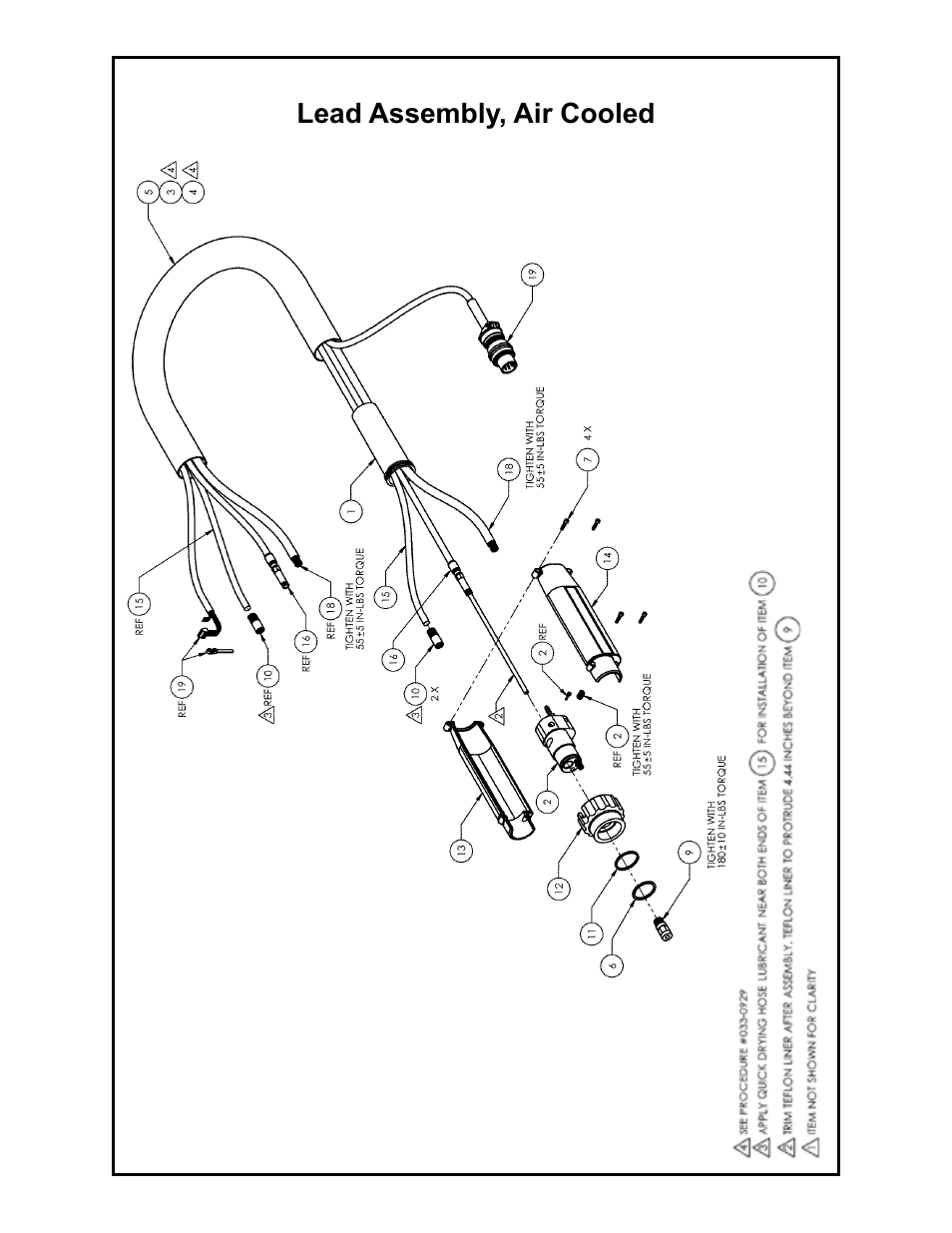 Cobra, Mx euro compatible 7 pin lead assembly, air cooled | MK Products Cobra MX User Manual | Page 31 / 41