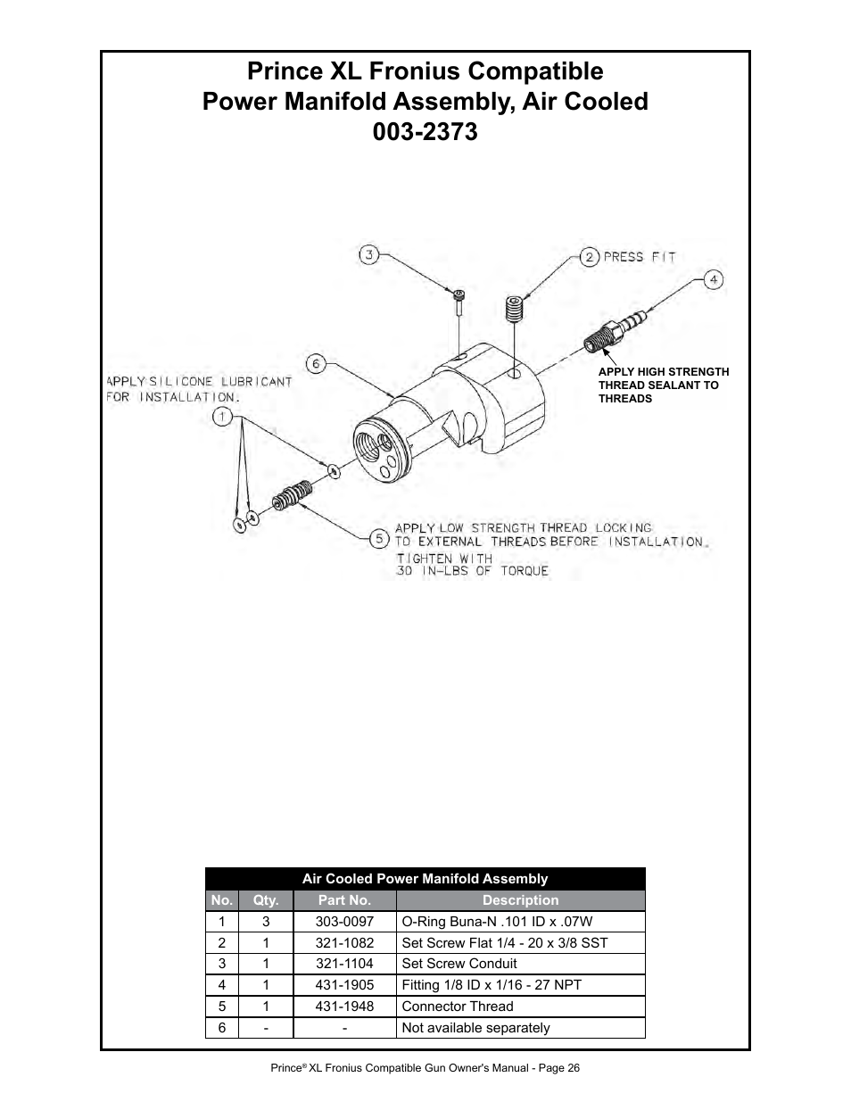 MK Products Prince XL Fronius Com ACWC User Manual | Page 33 / 39