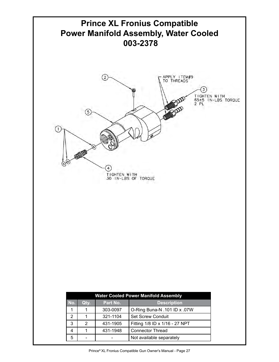 MK Products Prince XL Fronius Com ACWC User Manual | Page 34 / 39