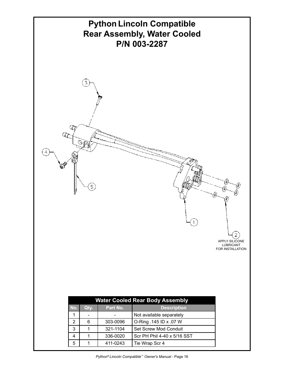 Python | MK Products Python LE Compatible ACWC User Manual | Page 25 / 43