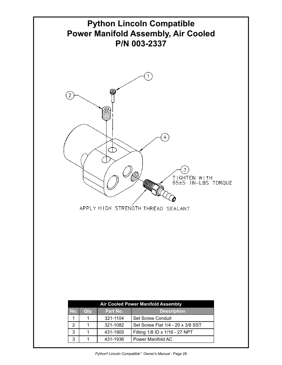 MK Products Python LE Compatible ACWC User Manual | Page 37 / 43