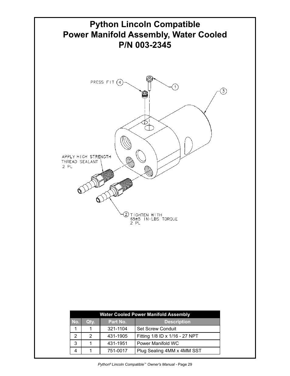 MK Products Python LE Compatible ACWC User Manual | Page 38 / 43