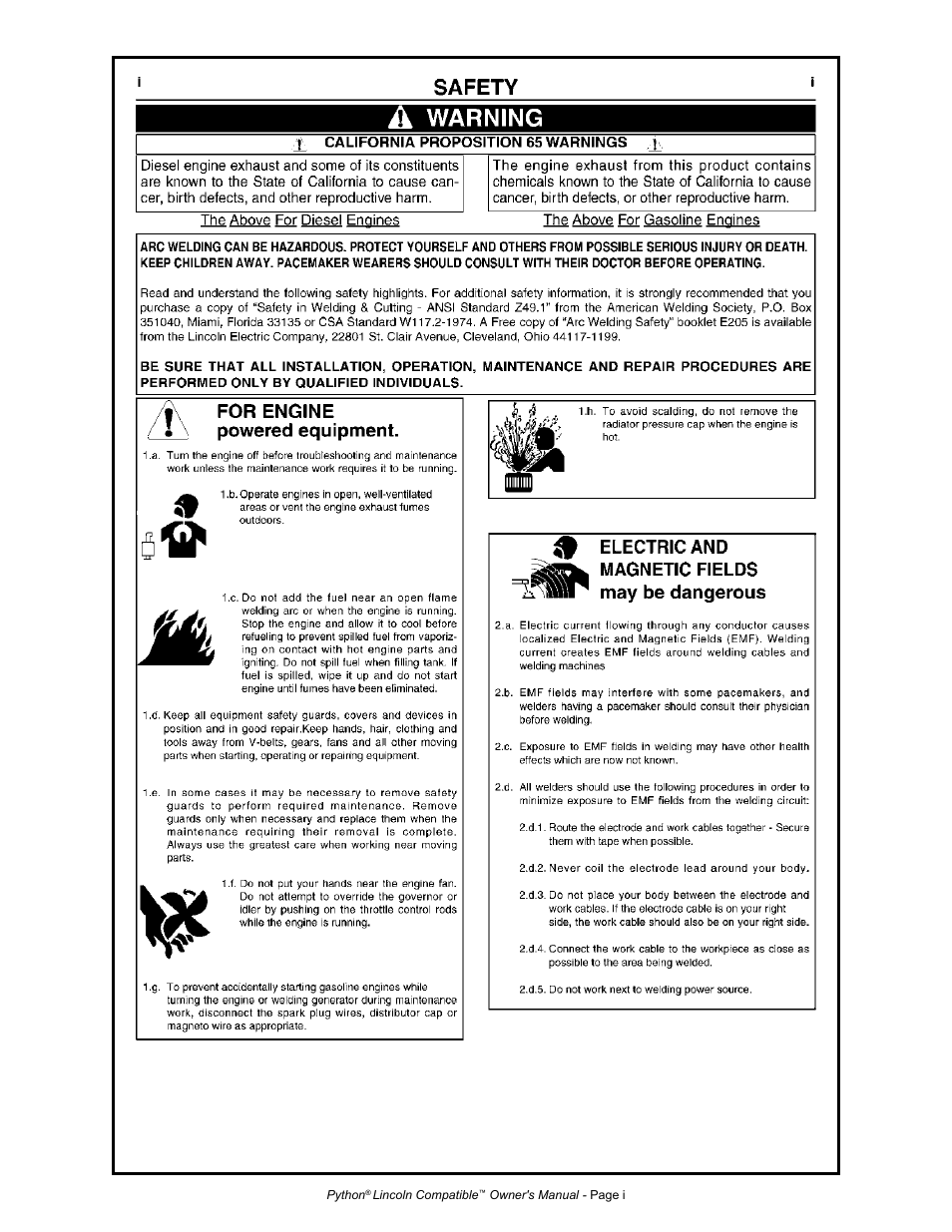 MK Products Python LE Compatible ACWC User Manual | Page 4 / 43
