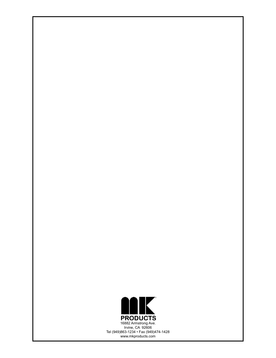 MK Products Python LE Compatible ACWC User Manual | Page 43 / 43
