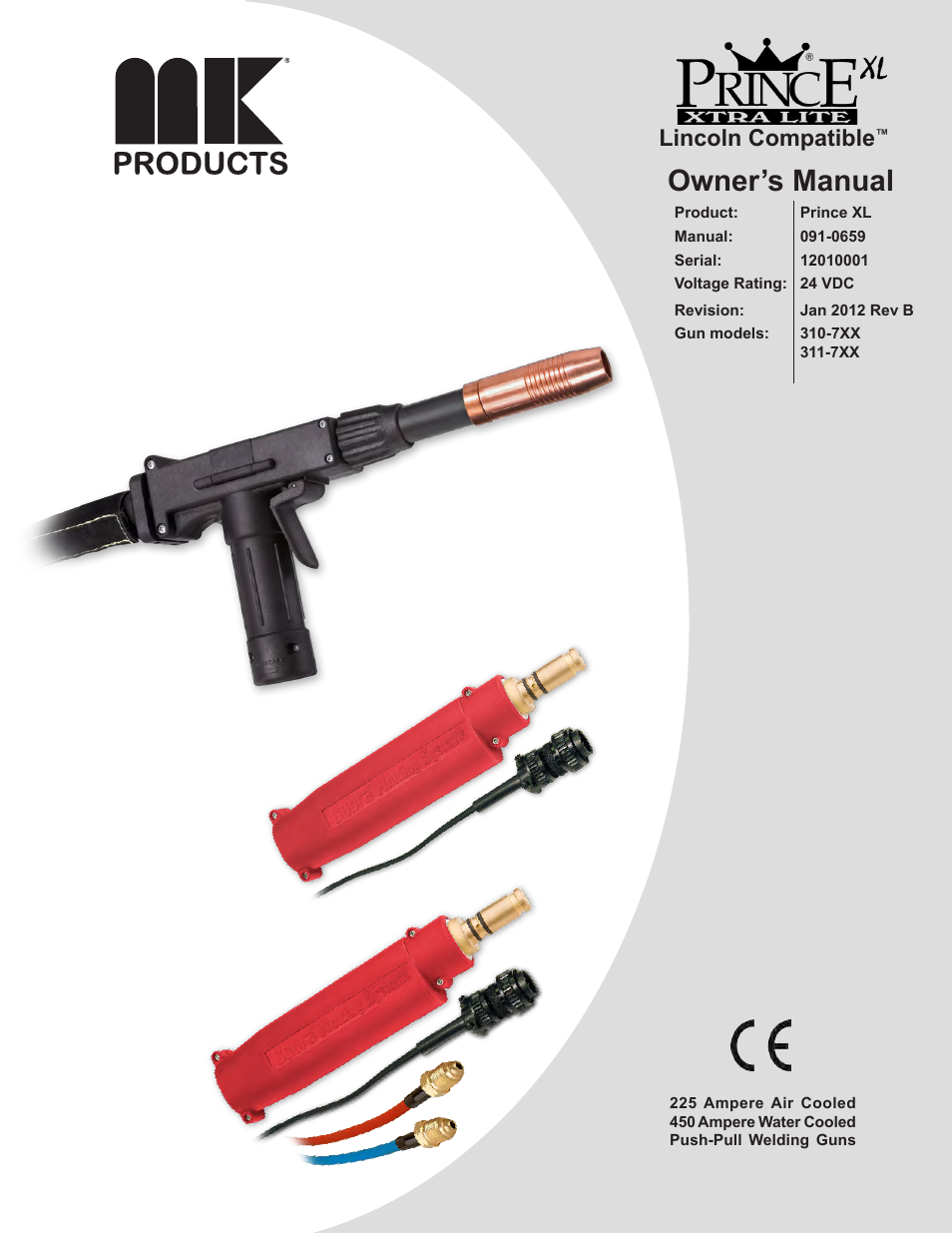 MK Products Prince XL LE Com ACWC User Manual | 41 pages