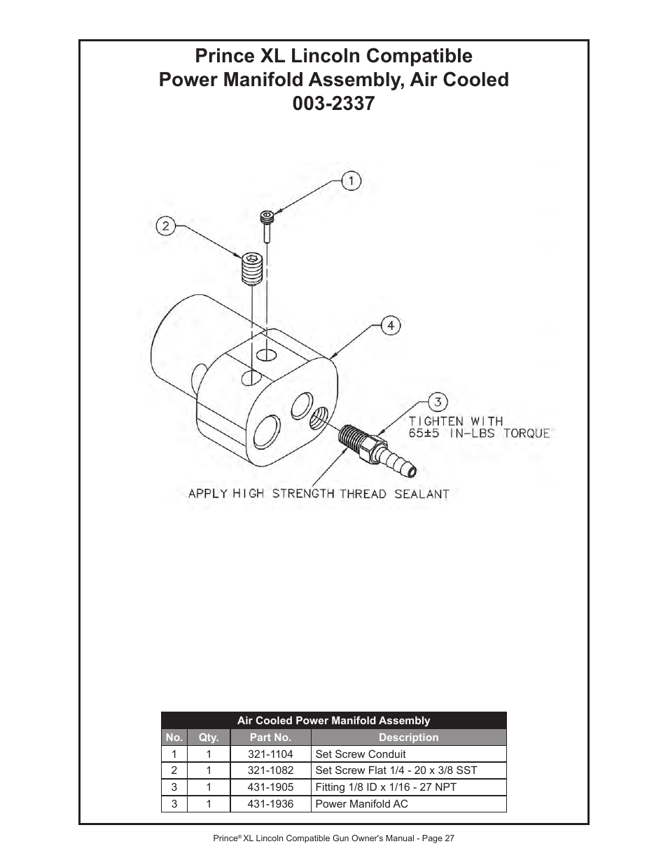 MK Products Prince XL LE Com ACWC User Manual | Page 34 / 41