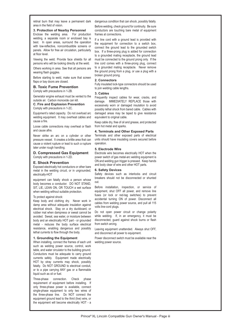 MK Products Prince XL LE Com ACWC User Manual | Page 6 / 41