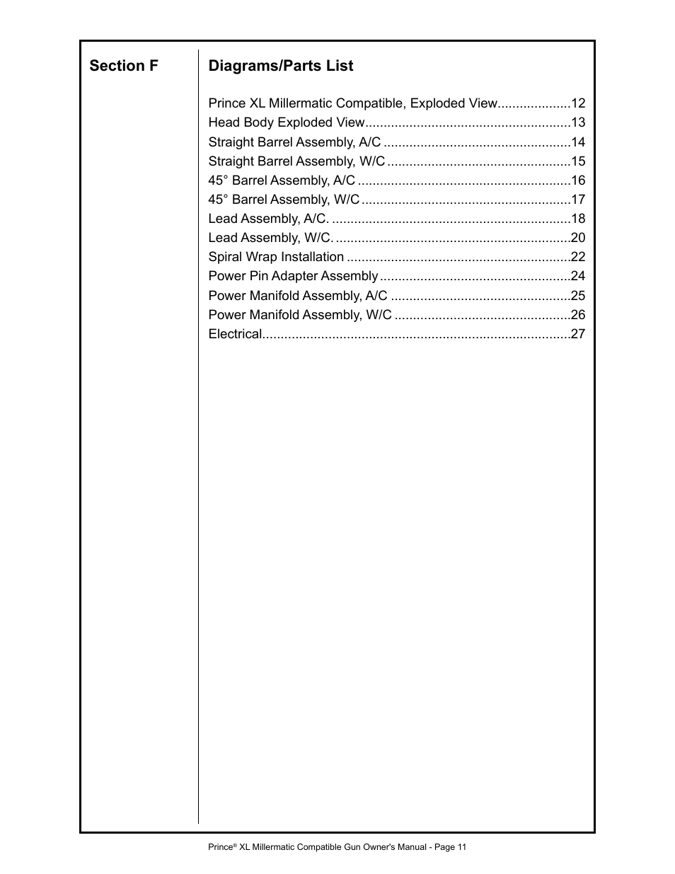 MK Products Prince XL MM Com ACWC User Manual | Page 18 / 39