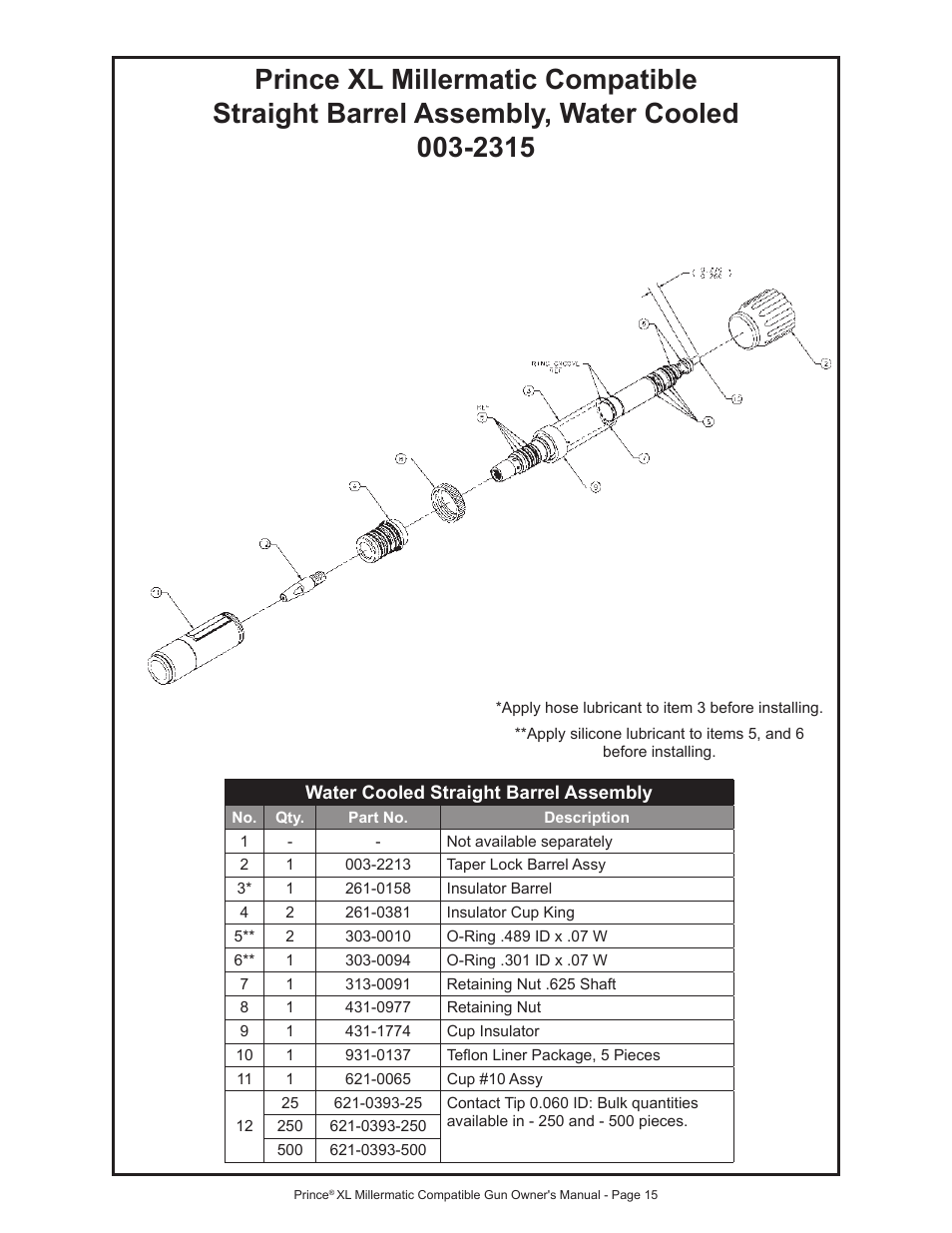 MK Products Prince XL MM Com ACWC User Manual | Page 22 / 39