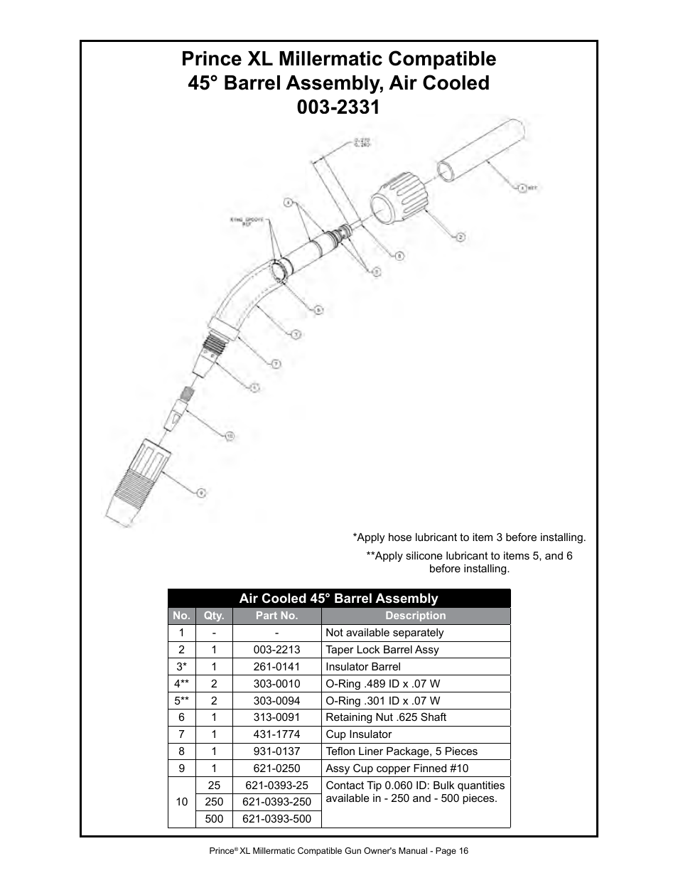 MK Products Prince XL MM Com ACWC User Manual | Page 23 / 39