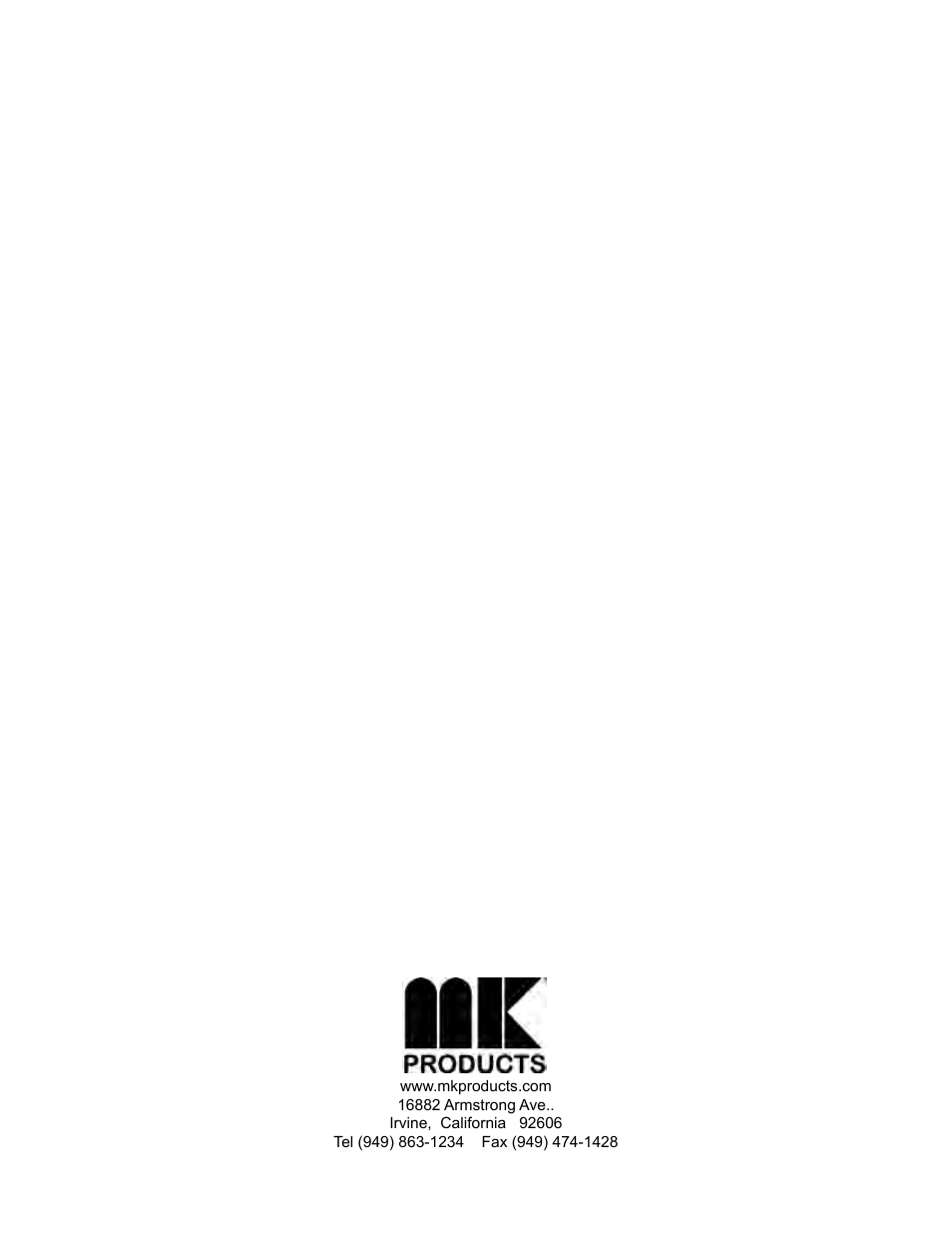 MK Products Prince XL MM Com ACWC User Manual | Page 39 / 39