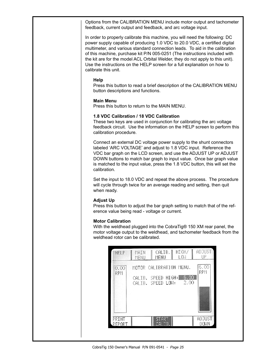 MK Products CobraTig 150 XM User Manual | Page 25 / 32