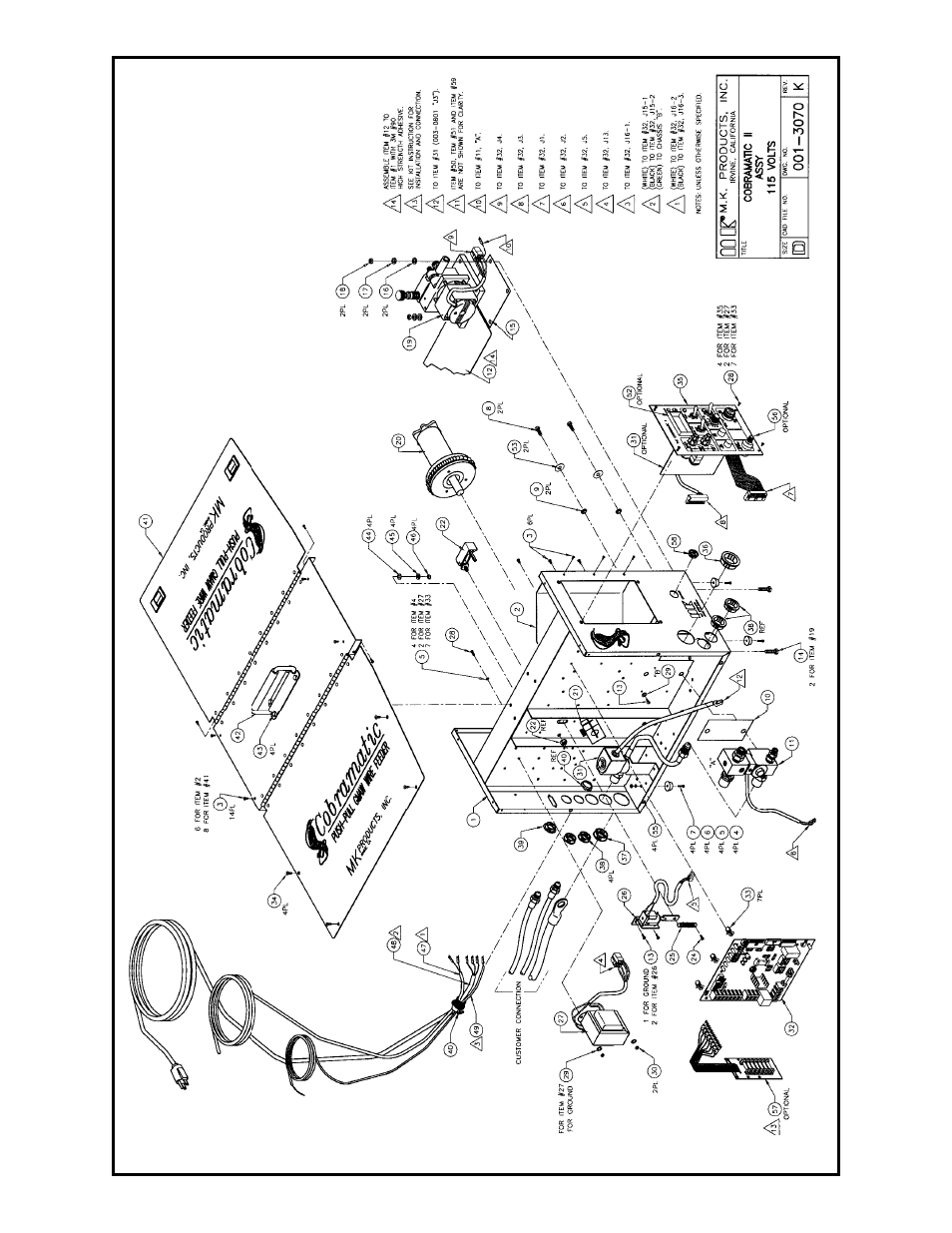 MK Products Cobramatic II User Manual | Page 28 / 45