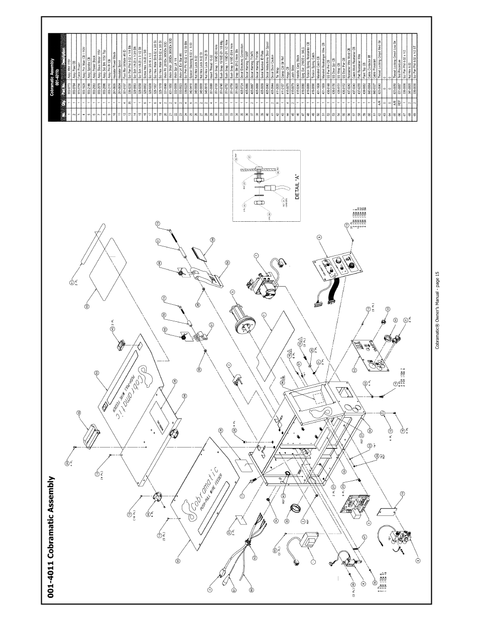 MK Products Cobramatic 120VAC User Manual | Page 22 / 47