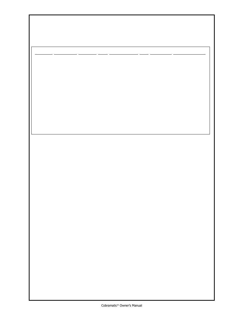 MK Products Cobramatic 120 VAC V6 User Manual | Page 8 / 40