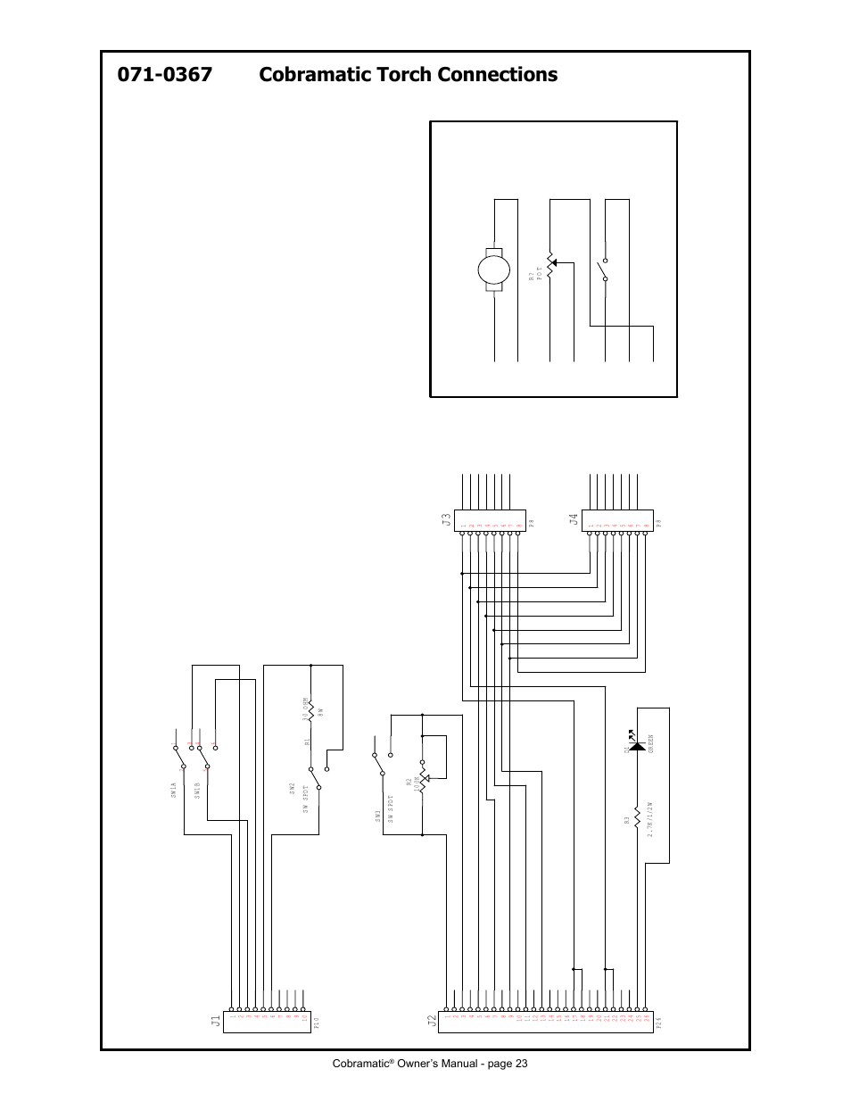 Re vi si on s, 0367 cobramatic torch connections, M. k. p ro du ct s | MK Products Cobramatic 42VAC User Manual | Page 29 / 38