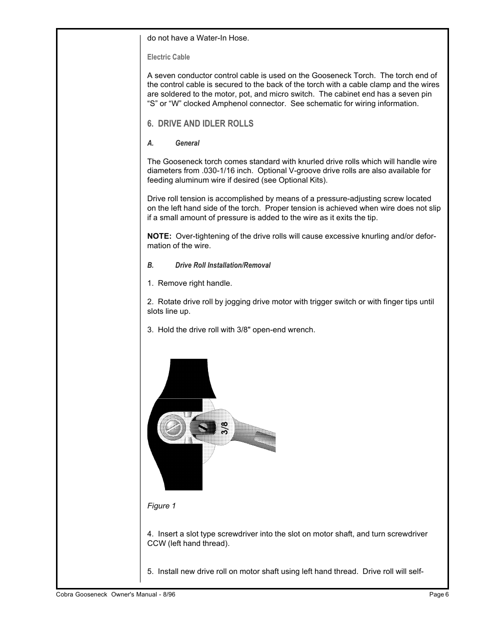 MK Products Cobra System III Gooseneck User Manual | Page 11 / 26