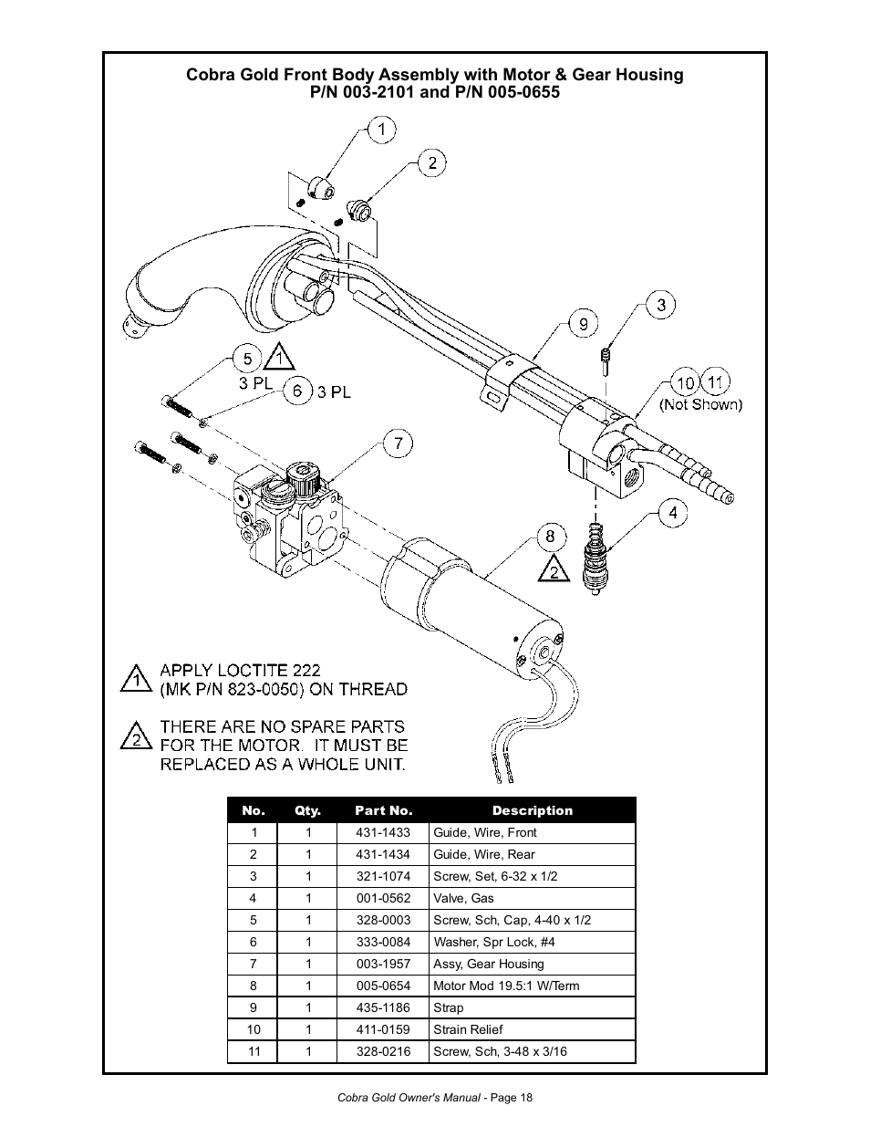 MK Products Cobra Gold Gooseneck User Manual | Page 23 / 41