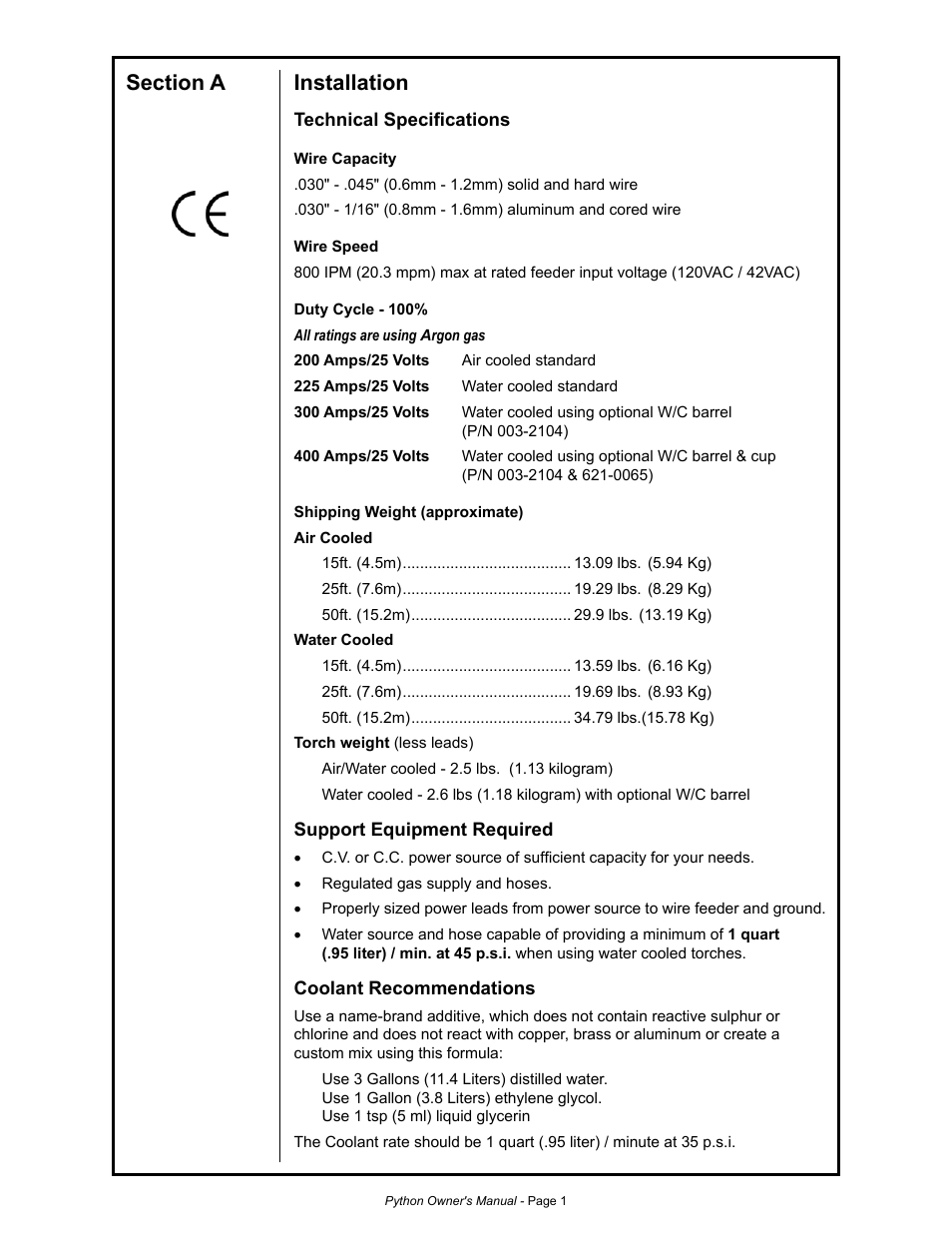 MK Products Python Rev.D User Manual | Page 8 / 40