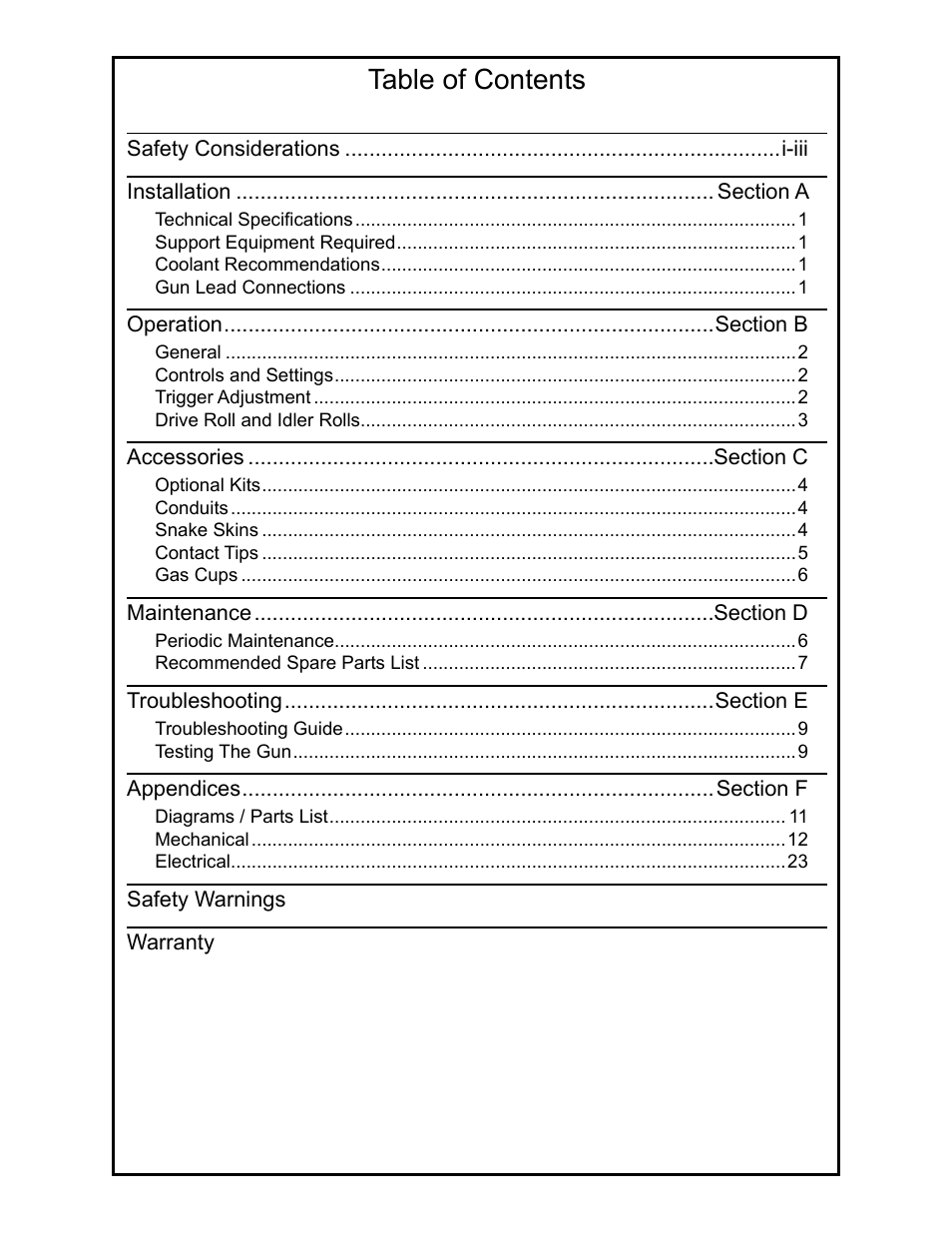 MK Products Cobra MX Gun - ACWC User Manual | Page 3 / 36