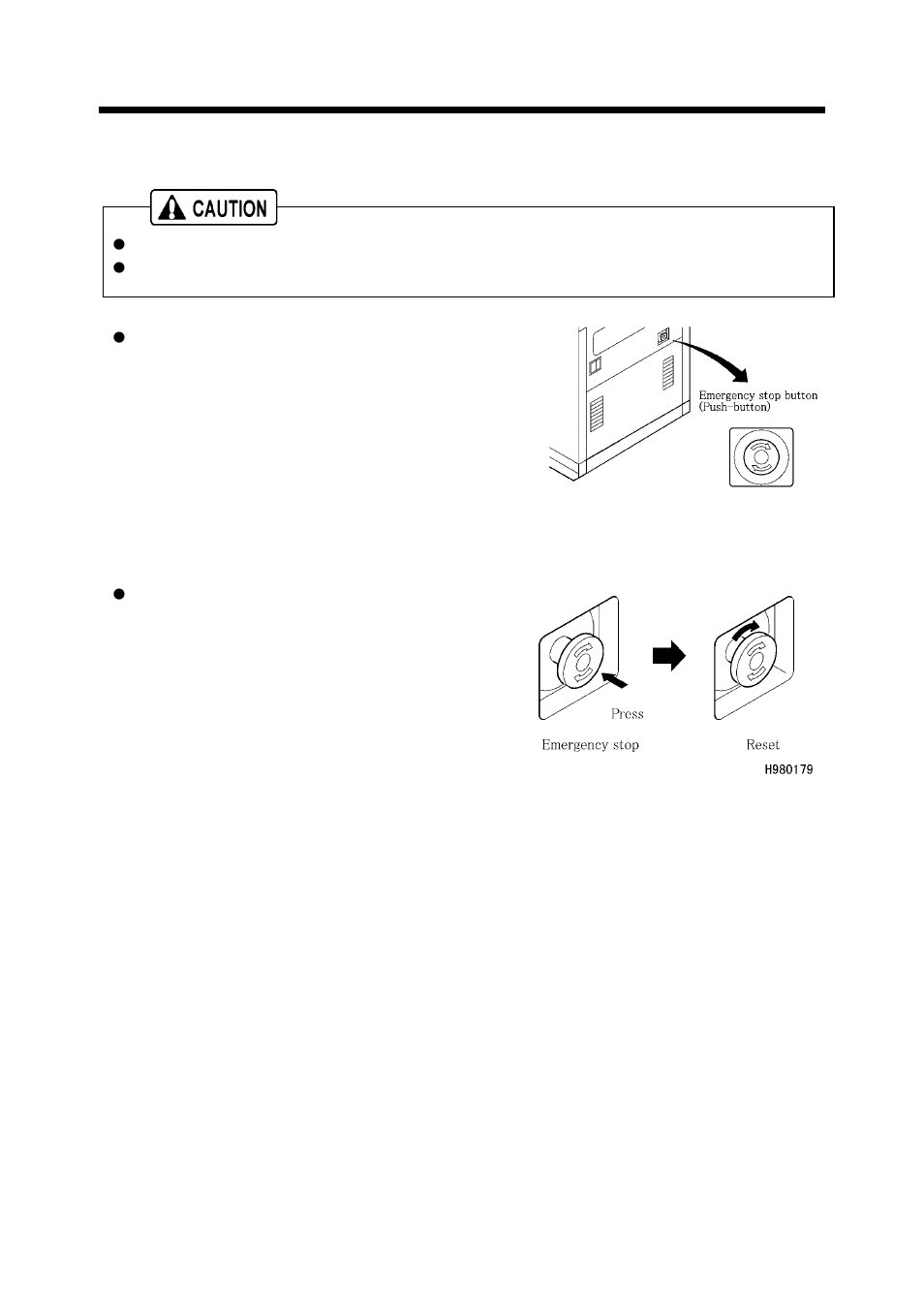 6 emergency stop, 7 air bleeding, Operation | MMD Equipment 25S-3A3 User Manual | Page 42 / 76