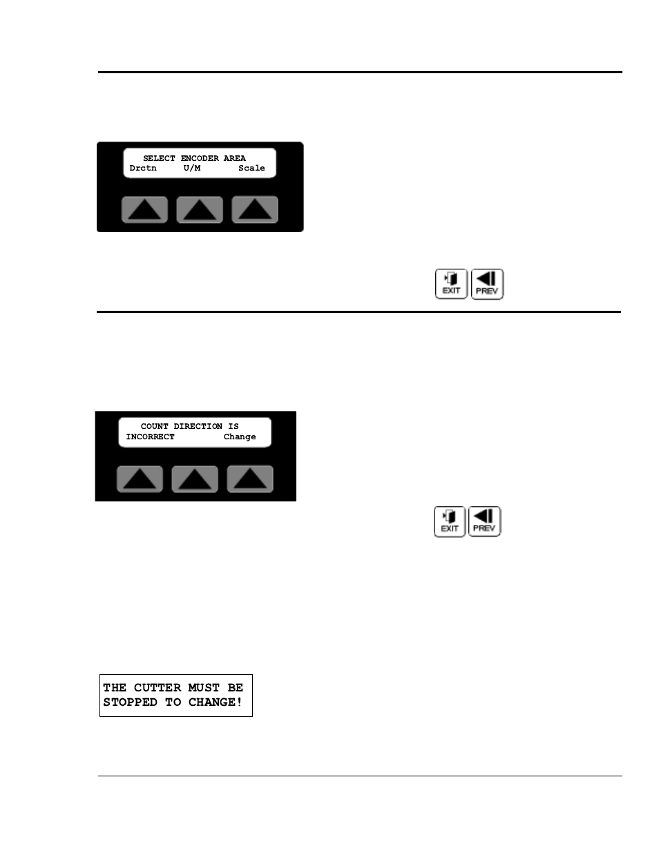 Ontrol, Nstructions, Ncoder | Irection, Rea c | Conair SC-5 User Manual | Page 55 / 121