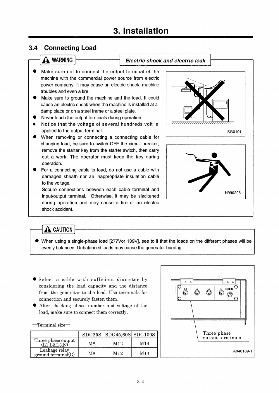 4 connecting load | MMD Equipment 45S-6A6 User Manual | Page 23 / 75