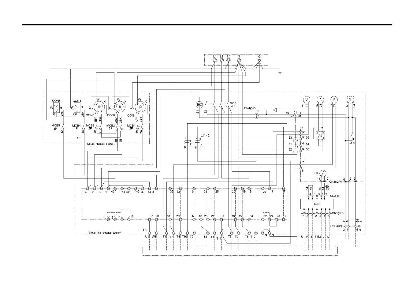Wiring diagram | MMD Equipment 45S-6A6 User Manual | Page 69 / 75