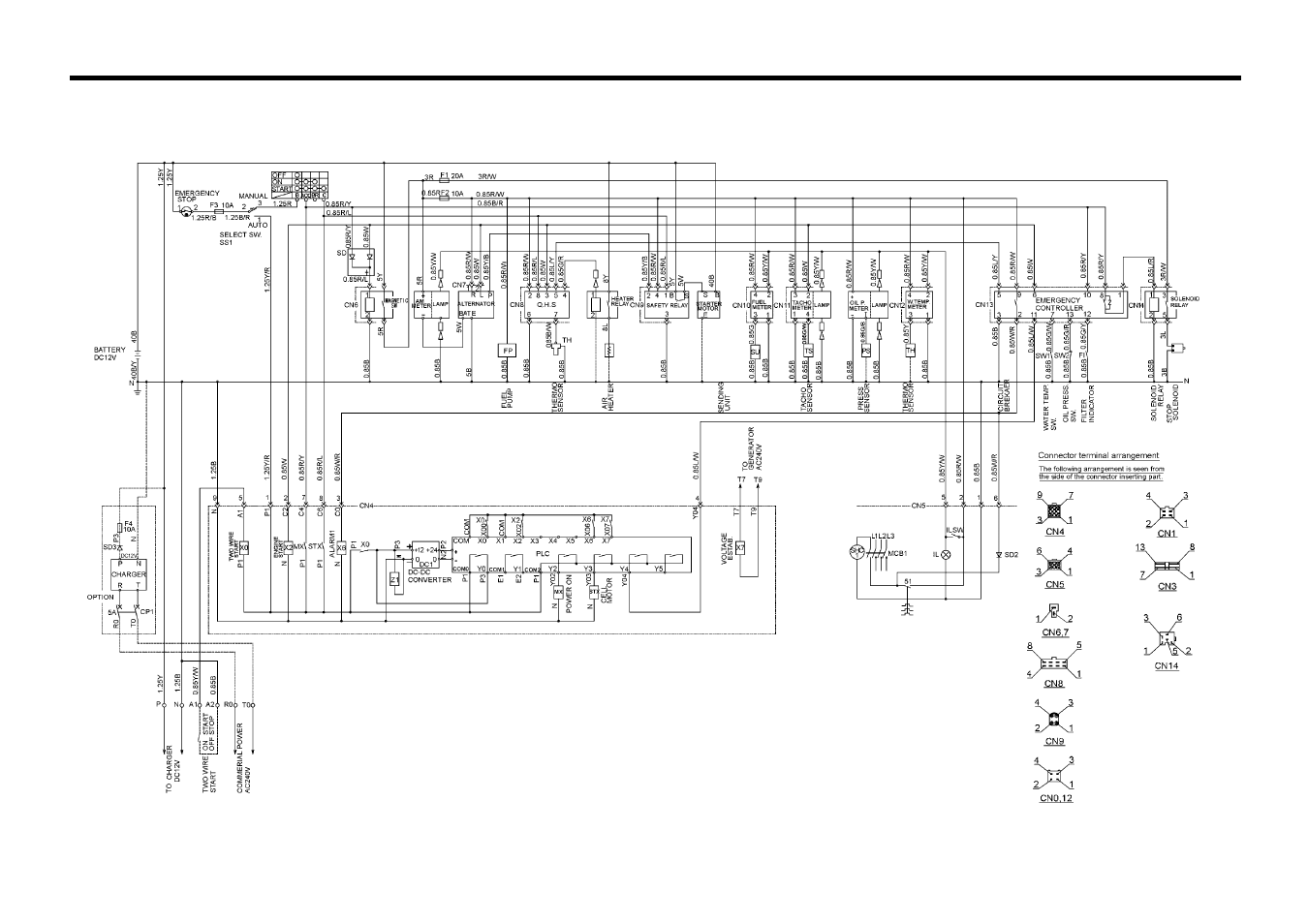 Wiring diagram | MMD Equipment 45S-6A6 User Manual | Page 71 / 75