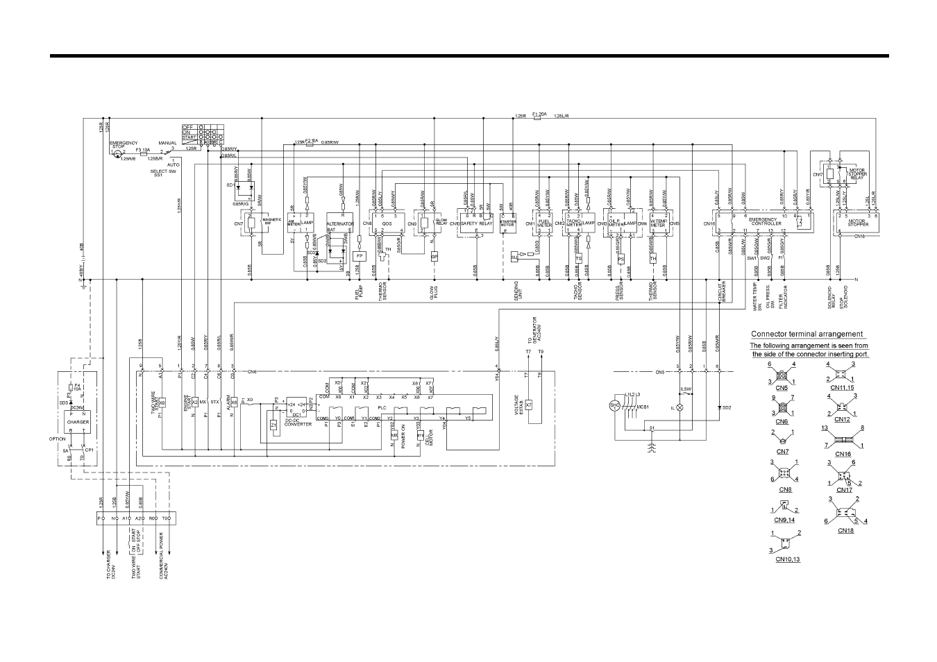 Wiring diagram | MMD Equipment 45S-6A6 User Manual | Page 73 / 75