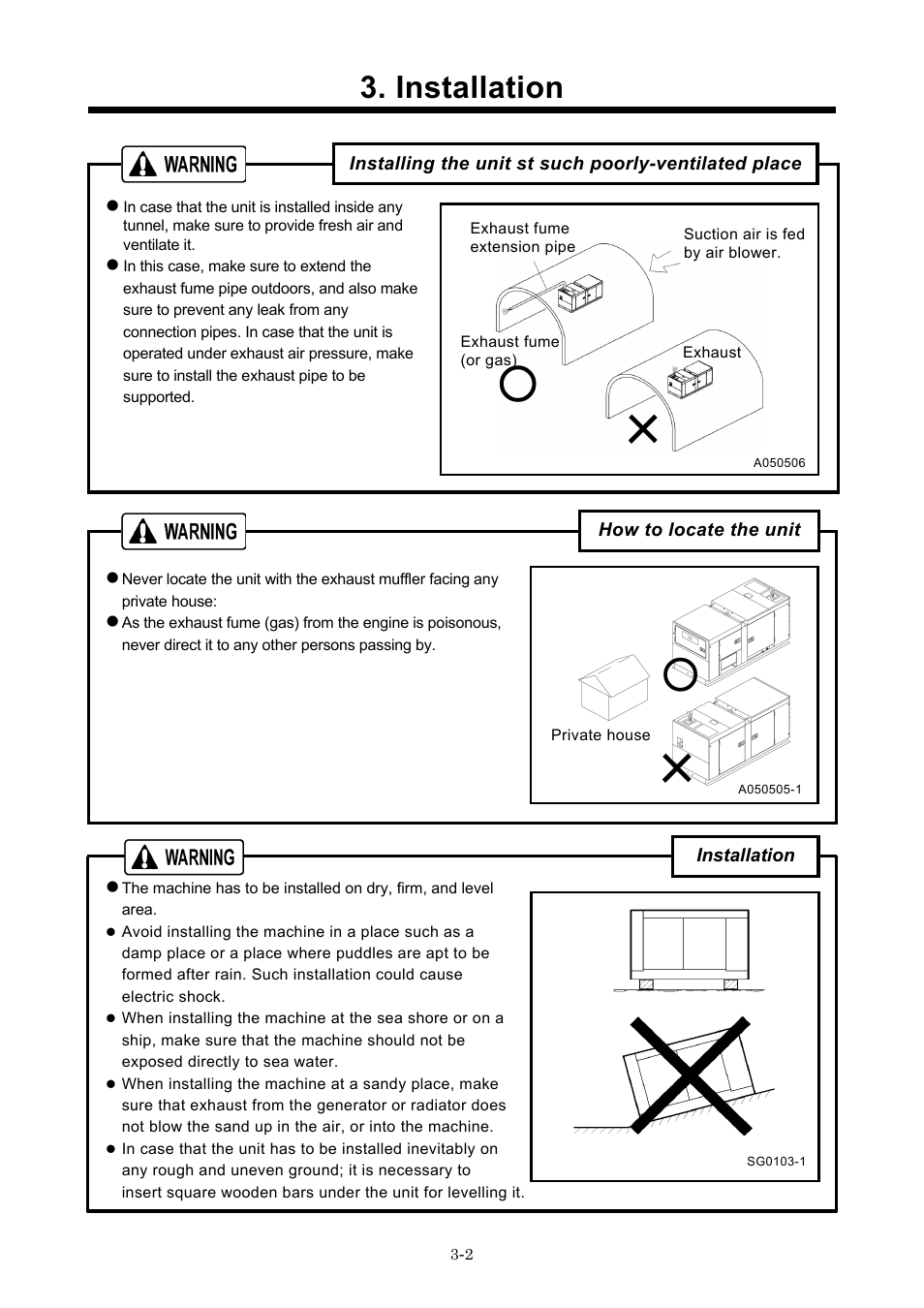 Installation | MMD Equipment 40S-8B1 User Manual | Page 15 / 69