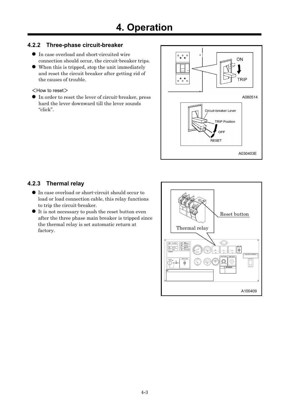 Operation | MMD Equipment 40S-8B1 User Manual | Page 24 / 69