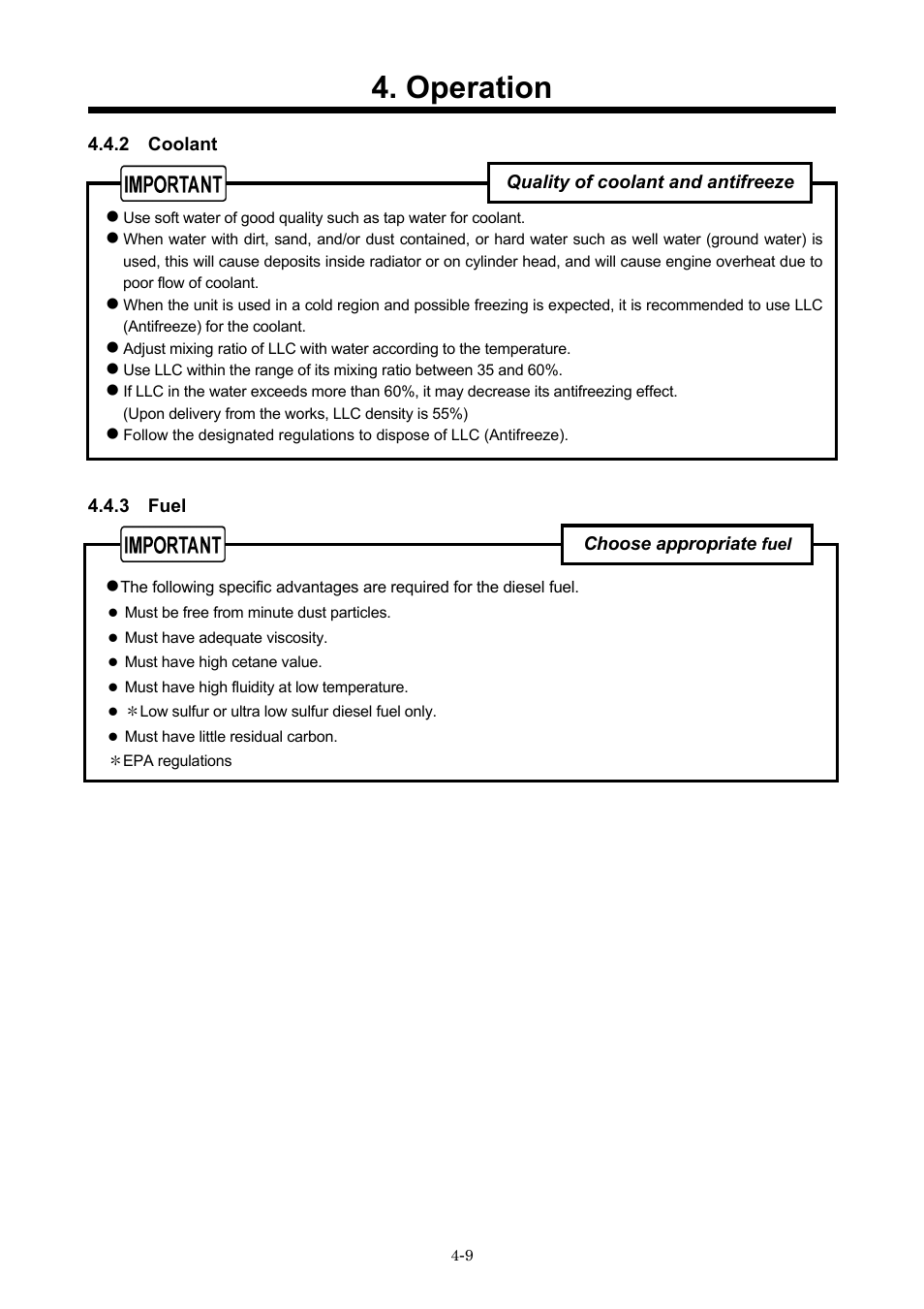 Operation | MMD Equipment 40S-8B1 User Manual | Page 30 / 69