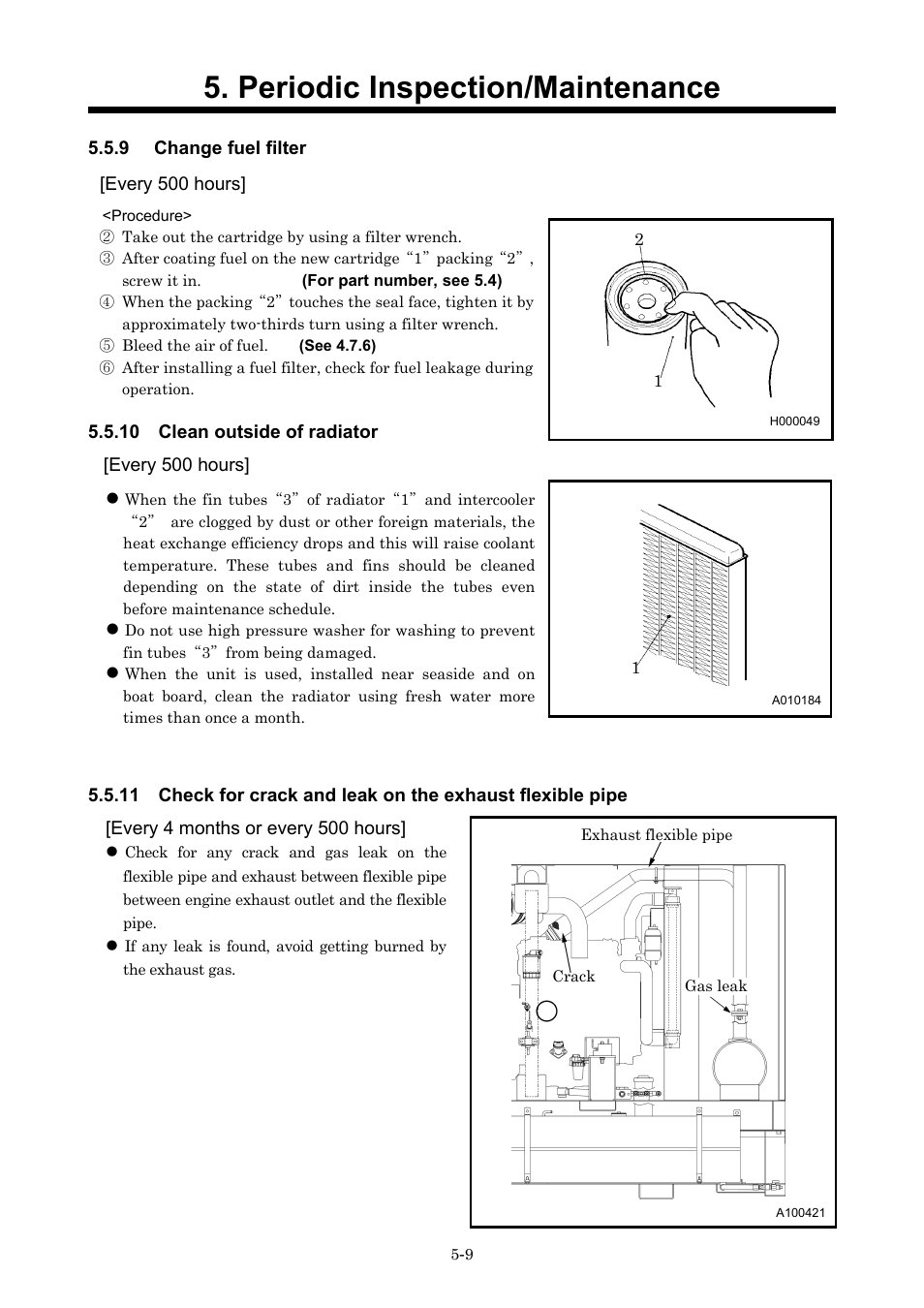 Periodic inspection/maintenance | MMD Equipment 40S-8B1 User Manual | Page 47 / 69