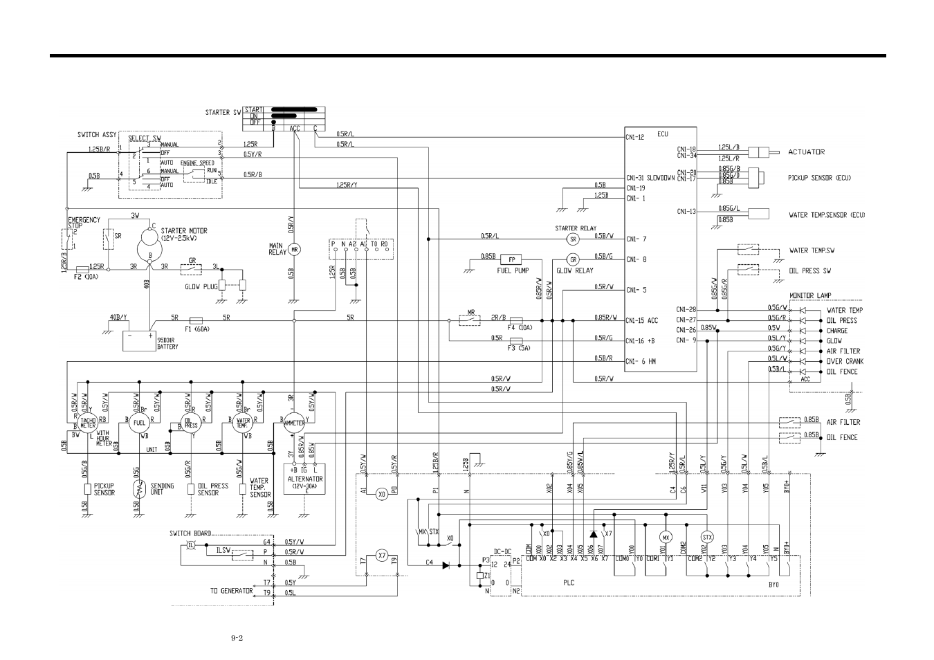 Wiring diagram | MMD Equipment 40S-8B1 User Manual | Page 64 / 69