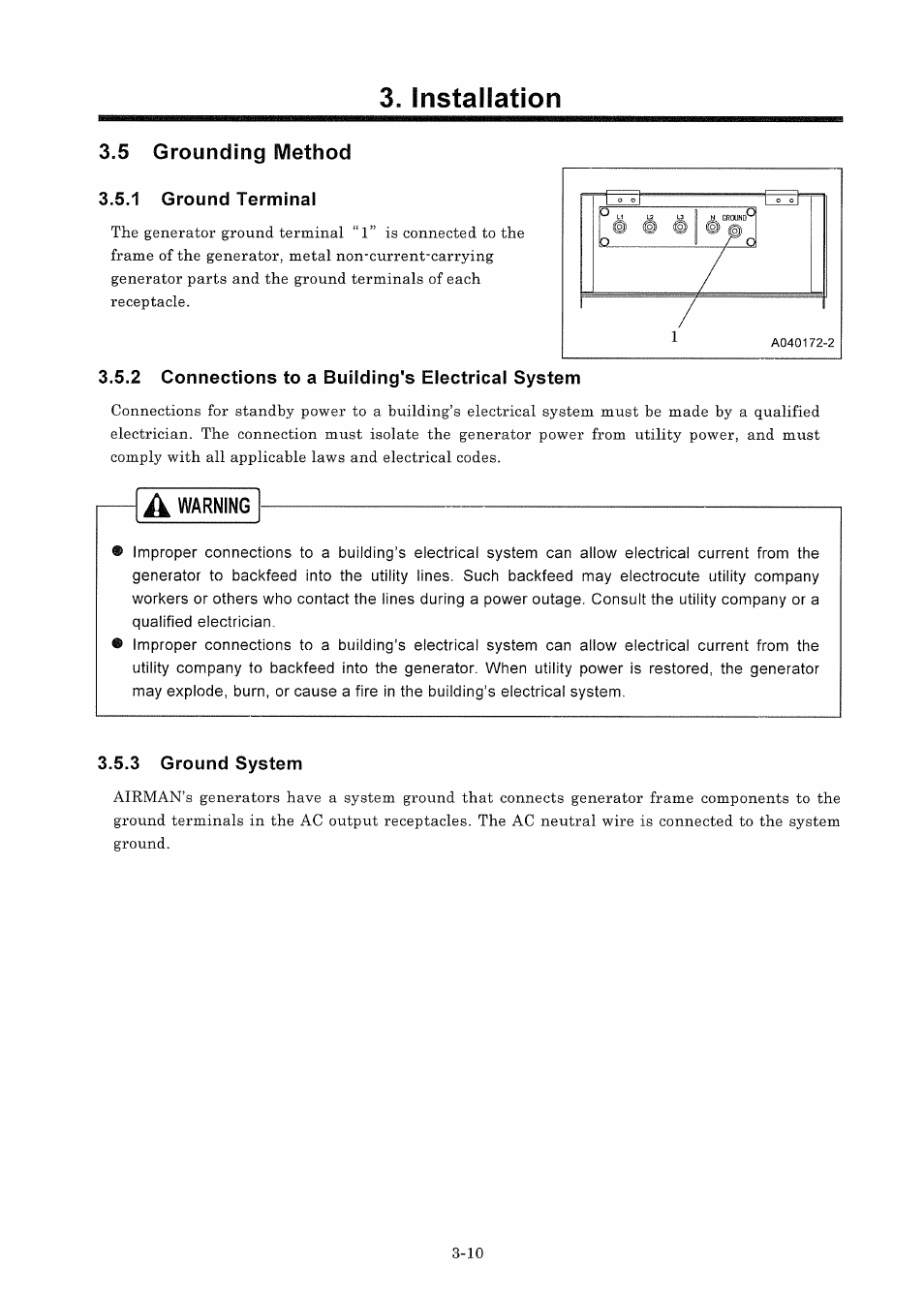 5 grounding method | MMD Equipment 150S-6A6 User Manual | Page 26 / 67